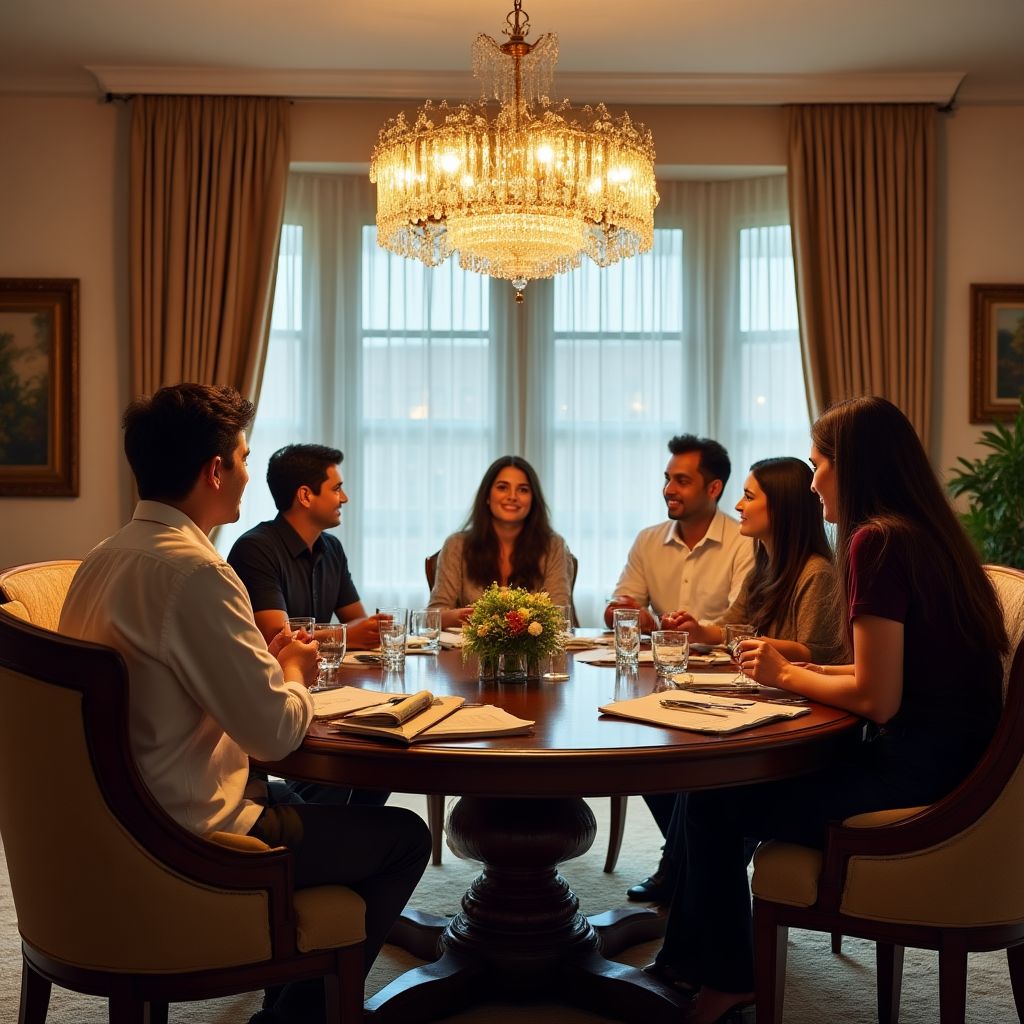 Familia argentina con patrimonio importante